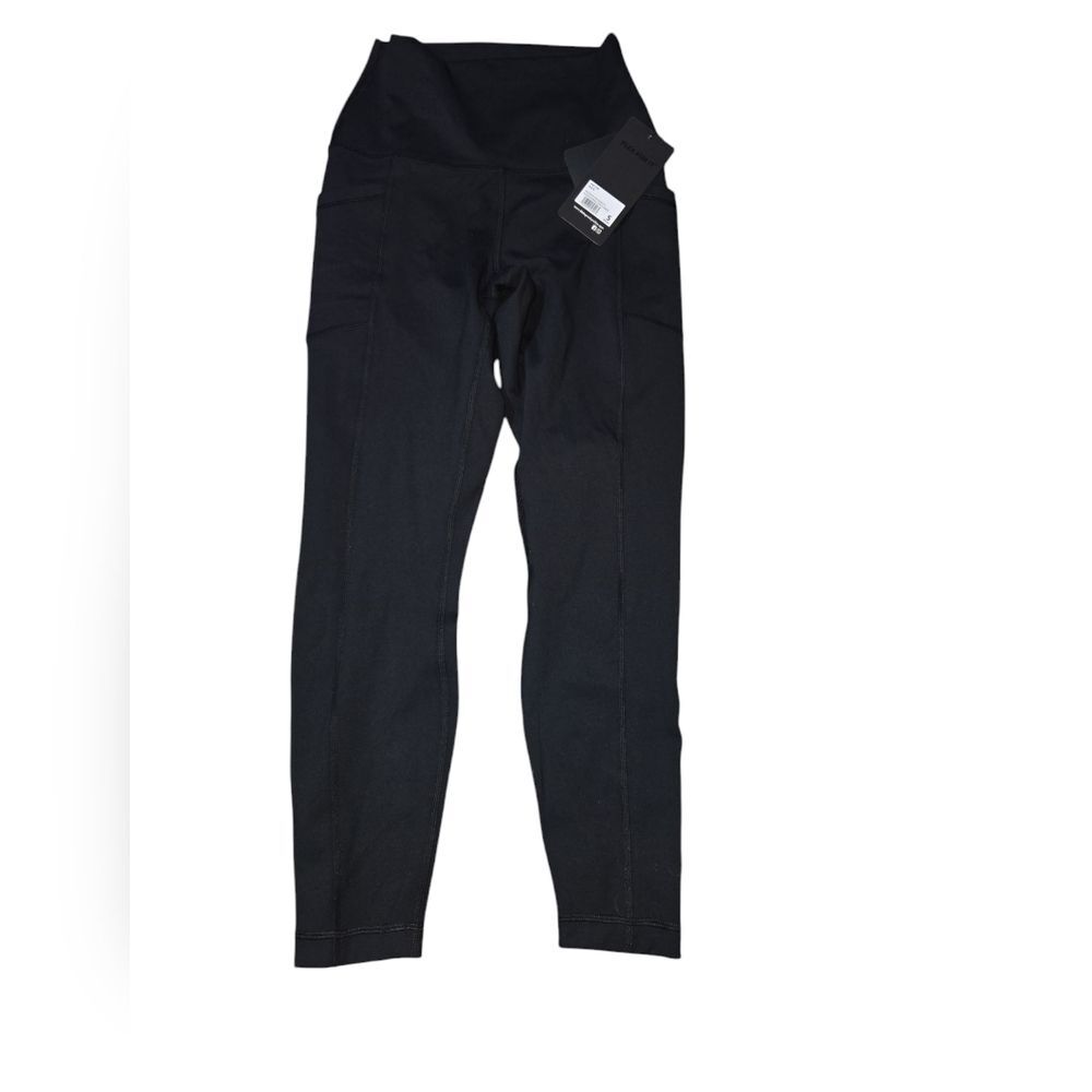 90 Degrees by Reflex Black High-Waisted Leggings